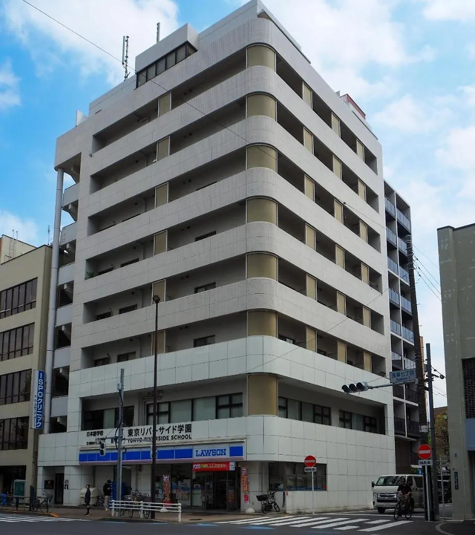 ホームステイ 桜の川5 Asakusa 403 Skytree Bus 1 Min,Free Wifi,Cook,24 Hours Convenience 東京都